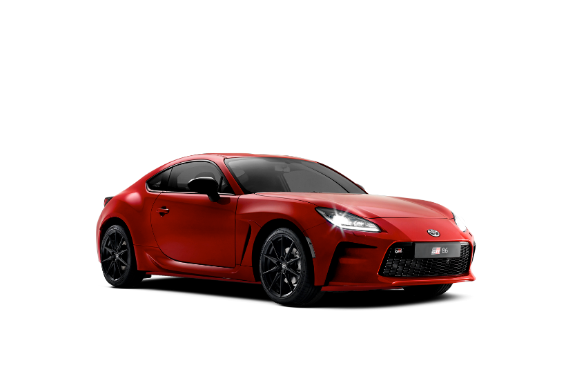 Toyota GR86 z podpisem.