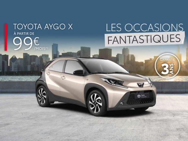 Offres du moment Toyota Occasions Aygo X