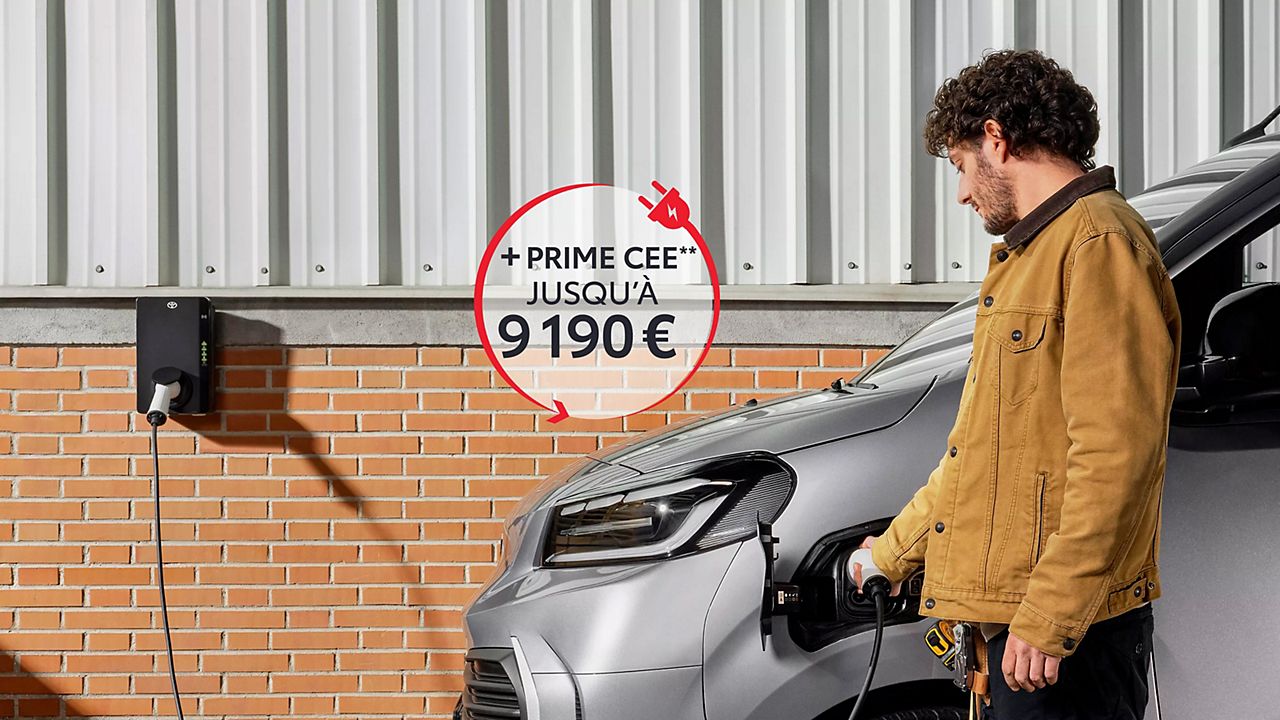 Prime CEE Toyota Professional jusqu'à 9190€ d'économies