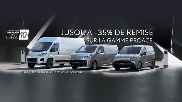 offres exceptionnelles Utilitaires PROACE