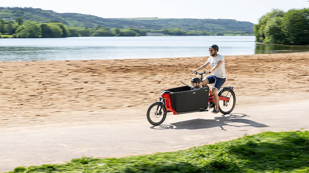 Velo cargo biporteur electrique hot sale