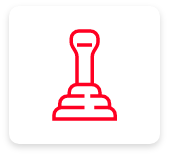 Ikona gałki zmiany biegów.