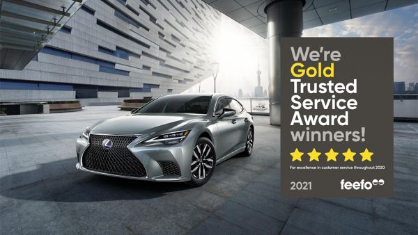 Lexus Feefo Service Award Winners 2021