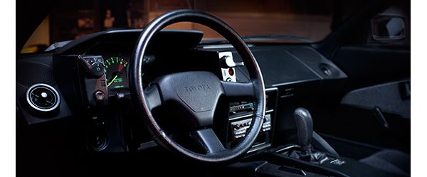 Interior del Toyota MR2