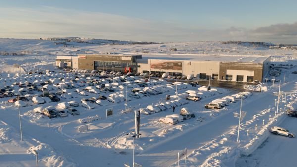 Séð framan á Toyota Kauptúni