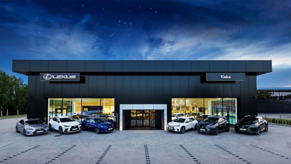 Salon Lexus Kielce z zewnątrz