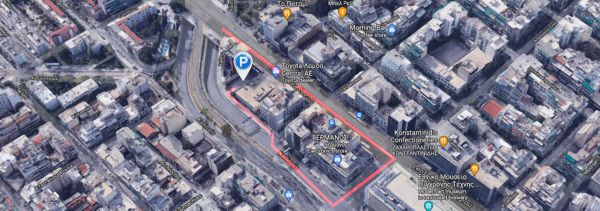 Χάρτης Parking Λάμδα Central