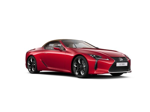 Lexus LC Cabrio Seitenansicht