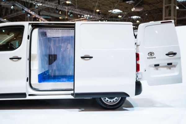 Toyota Proace with fridge conversion