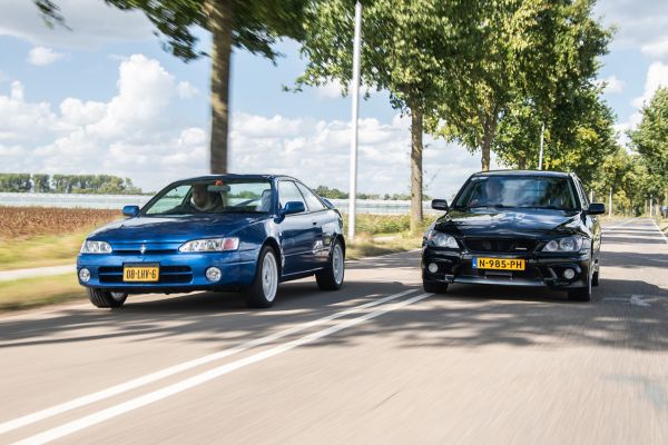 toyota, levin, altezza, 1999, exterieur, driekwart, rechtsvoor