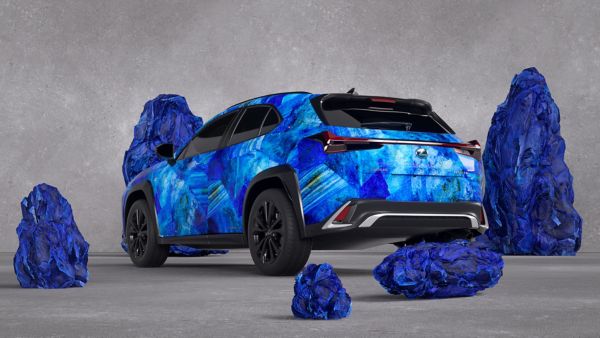 Lexus UX Art Car Zaida Sabatés