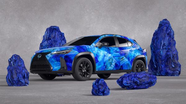 Lexus UX Art Car Zaida Sabatés