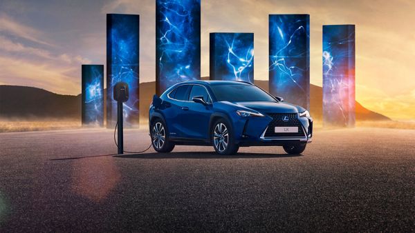 La red de recarga pública de Lexus