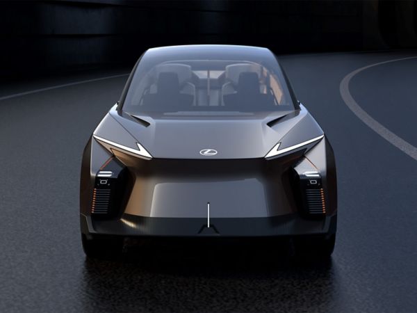 Front view of the Lexus LF-ZL Concept Vehicle