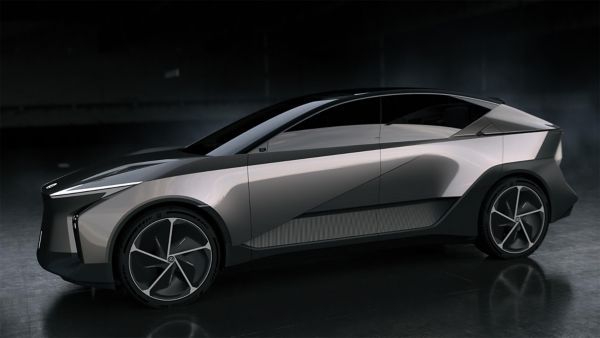 Side view of the Lexus LF-ZL Concept Vehicle