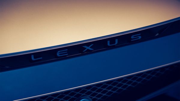 'LEXUS' detailing on the Lexus Electrified Sport Concept