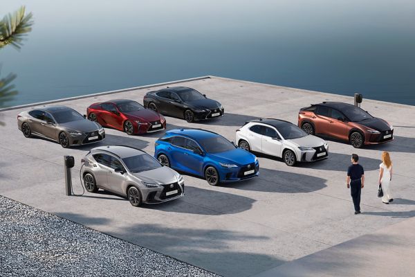 lexus, elektrische modellen, 2023, exterieur, driekwart, linksvoor