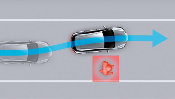 Lexus ES Pre Crash Safety System