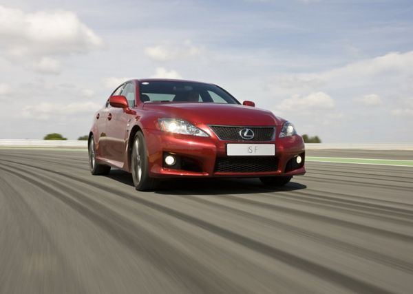 Lexus, IS F, exterieur, driekwart linksvoor