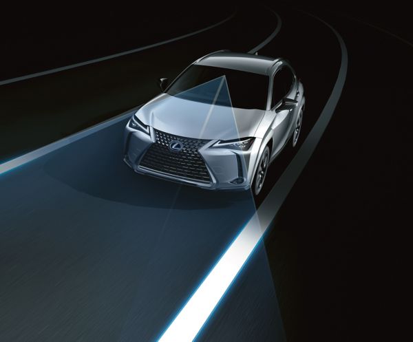 lane departure alert on a lexus