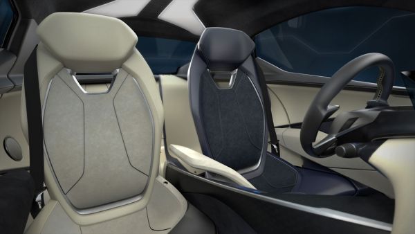 front seats in the Lexus LF-SA