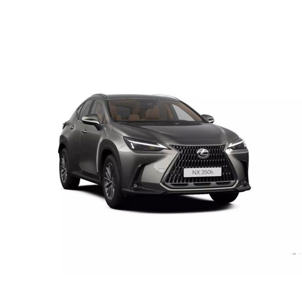 Ein Lexus NX 350h in Seitenansicht auf weißem Hintergrund