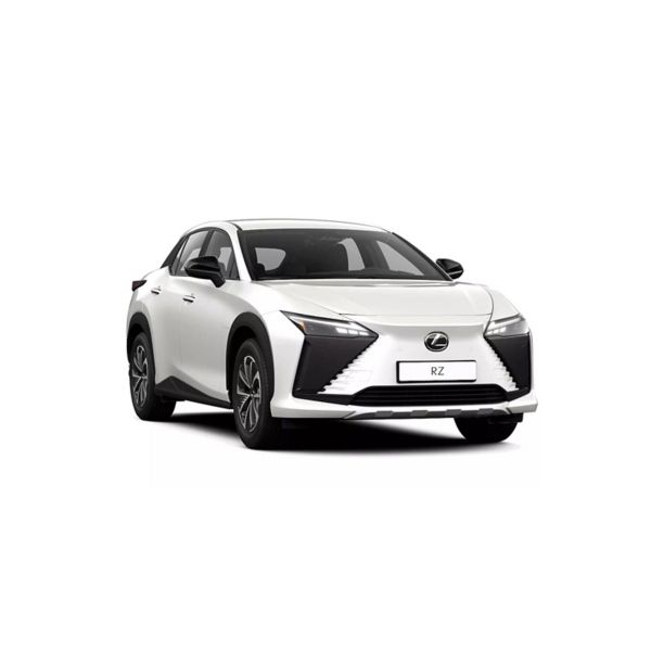 Ein Lexus RZ 450e in Seitenansicht auf weißem Hintergrund