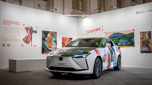 lexus rz art madrid