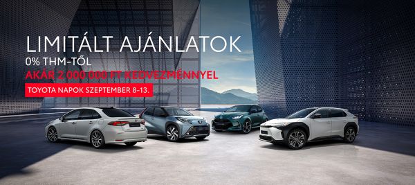 Toyota All-in Ajánlatok