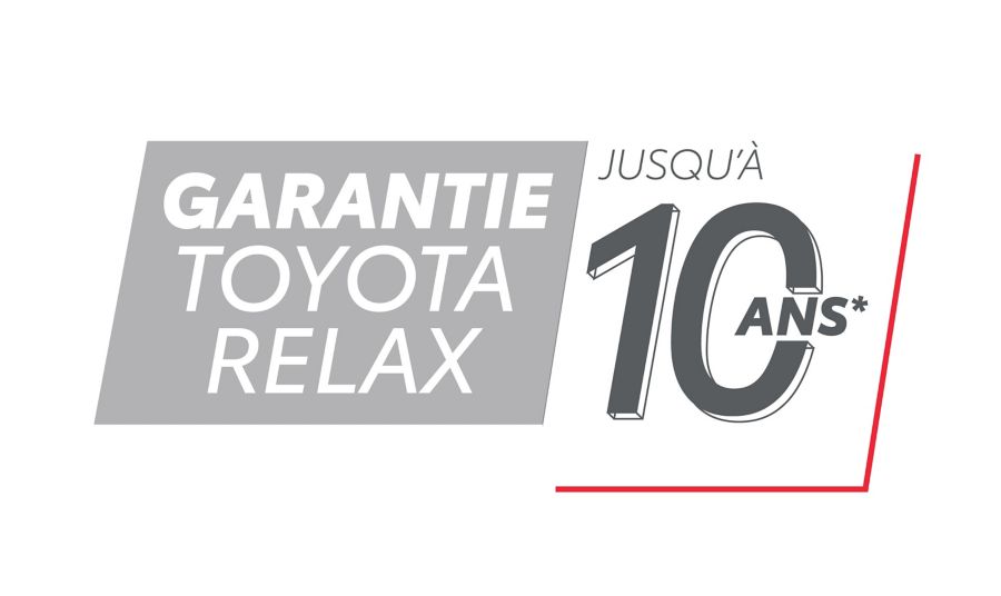 Garantie Toyota Relax jusqu’à 10 ans