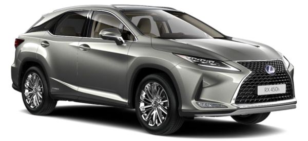 Profil boczny Lexusa RX