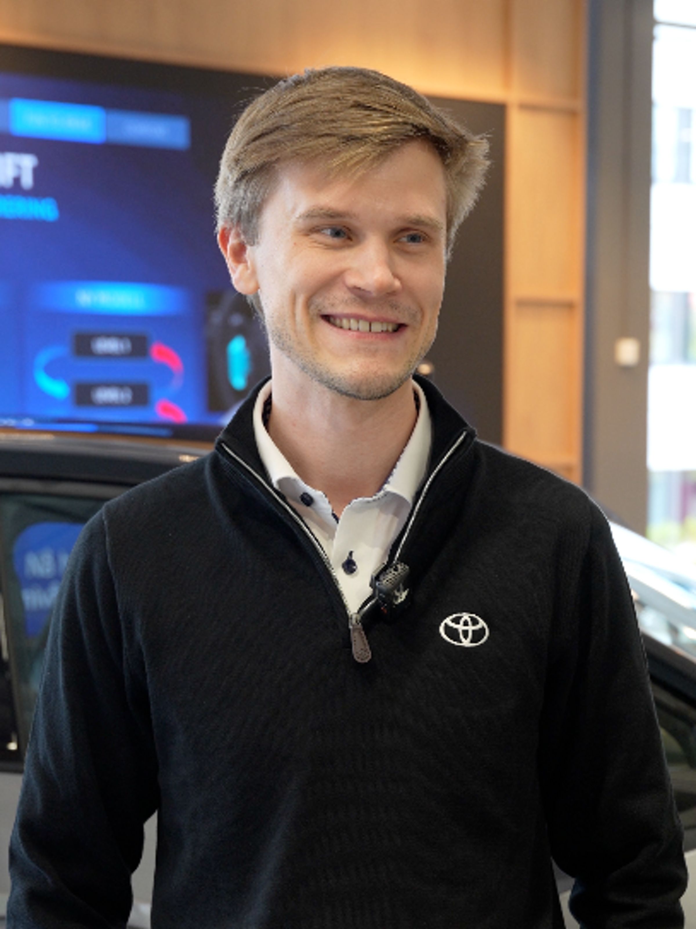 Daniel Melum - salgskonsulent hos Toyota Økern