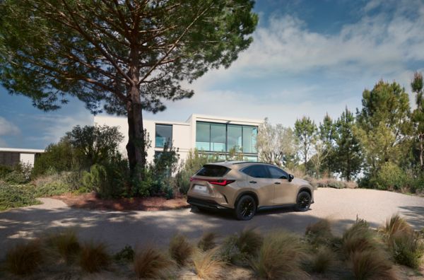 NX Parked outside