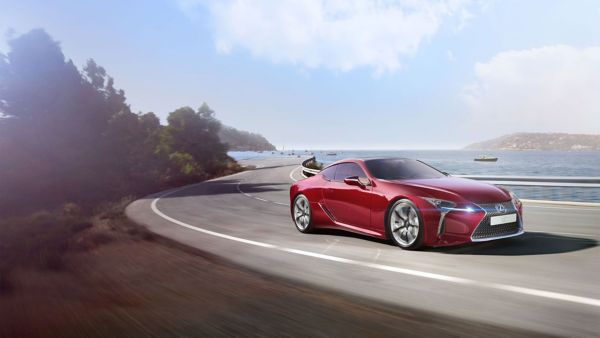 LC 500 sports coupe