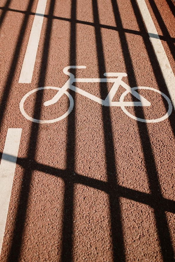 Green Bike Paths in Copenhagen