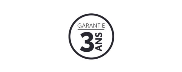 jusqu'à 3 ans de garantie