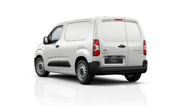 Toyota Proace City Electric back side angle