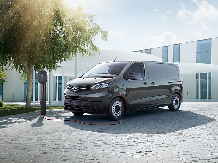 Toyota on sale van electric