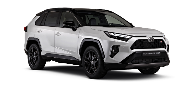 Toyota RAV4 GR SPORT z podpisem.