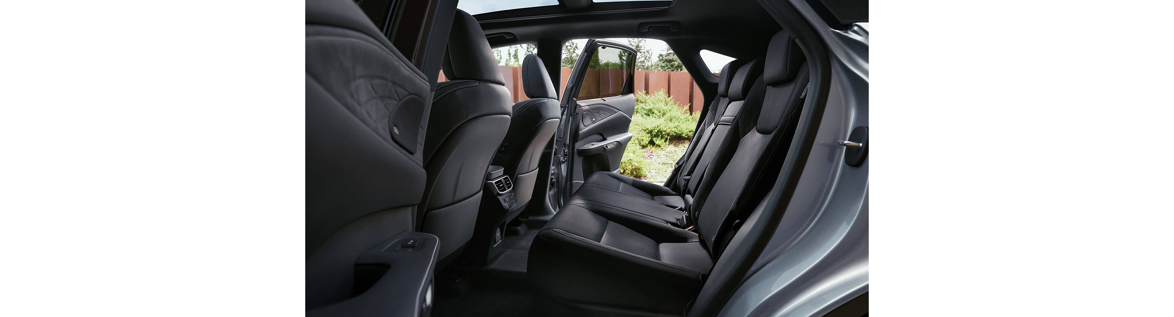 Lexus RX rear passenger seats
