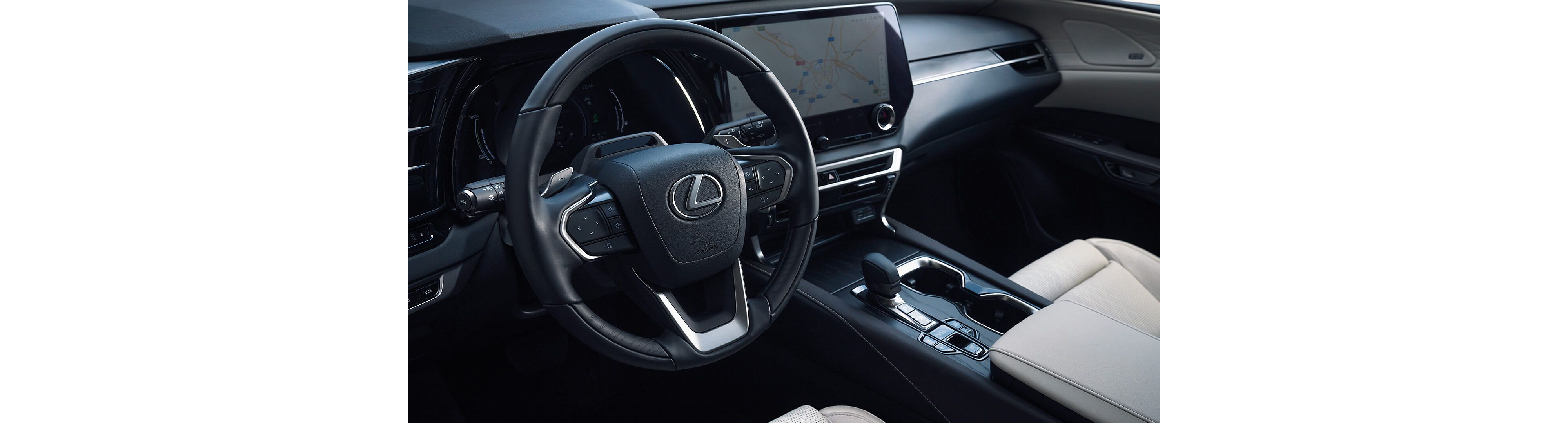 Lexus RX drivers cockpit 