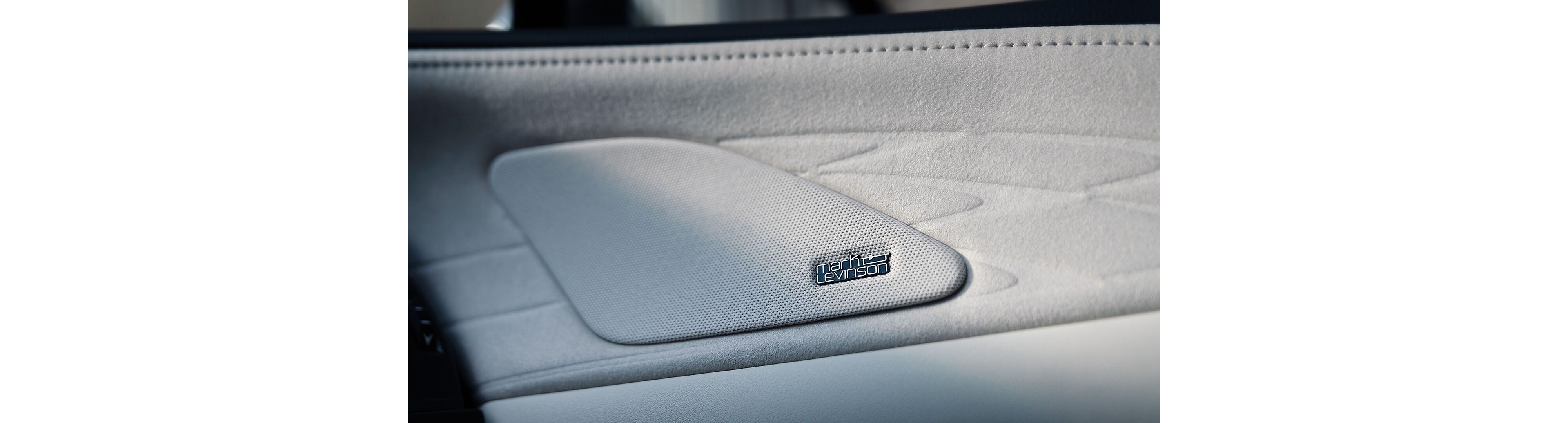 Close-up of a Mark Levinson® speaker in the Lexus RX