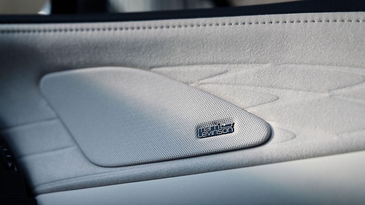Close-up of a Mark Levinson® speaker in the Lexus RX