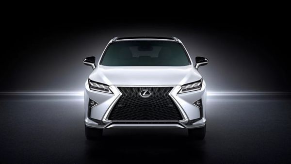 Lexus RX front of car