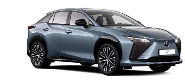 Profil boczny samochodu Lexus RZ