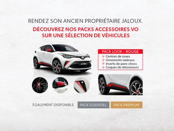 Les accessoires d'origine Toyota Occasions