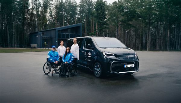 Toyota auto koostöös Eesti Paralümpiakomiteega