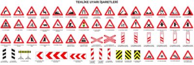 TRAFİK İŞARETLERİ VE ANLAMLARI TRAFİK LEVHALARI, 50% OFF