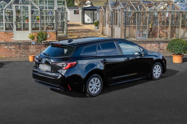 Corolla Commercial blanked rear glass