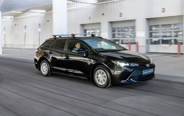 Toyota Corolla Commercial driving